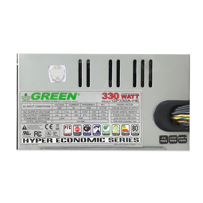 پاور کارکرده گرین 330 وات مدل GREEN GP330A-HE
